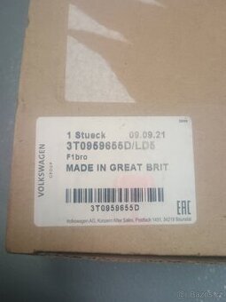 Řídící jednotka airbagů škoda 3T0