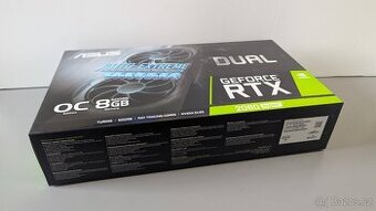 ASUS Dual OC 8GB GeForce RTX 2080 Super ## NOVÁ, ZÁRUKA 2R