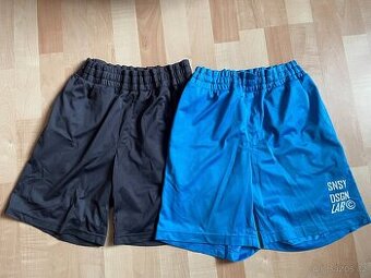 2x chlapecké sportovní kraťasy, vel. 158/164