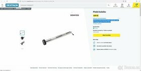 Decathlon přední kolečko běžícího pásu Dymos