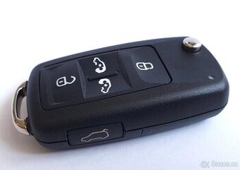 Klíč Vw Sharan Multivan Transporter 5 tlačítek.