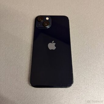 iPhone 13 128GB černý, pěkný stav, 12 měsíců záruka