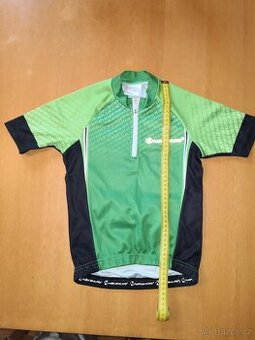 Dětský cyklo dres Nakamura zelený 116