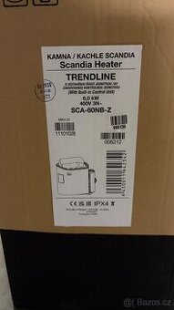 Elektrická saunová kamna SAWO Scandia Trendline 6,0 kW