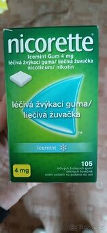 Nicorette žvýkačky
