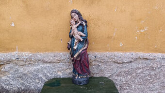 Soška Panna Marie, madona, velká soška 40 cm