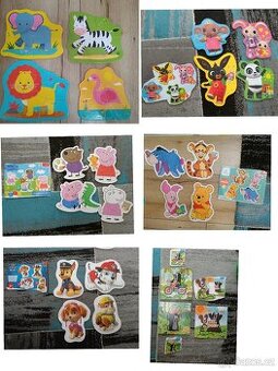 Dětské dřevěné puzzle pro nejmenší