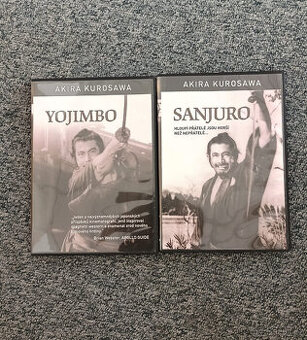 2x Akira Kurosawa - Yojimbo, Sanjuro na DVD