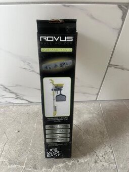 Nástěnný držák na úklidové pomůcky ROVUS – nový