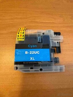 Kompatibilní modrá cartridge 15ml pro tiskárny Brother LC