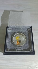 Stříbrná mince - LISA SIMPSON 1oz PROOF - The Simpsons