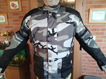 Motorkářská bunda, vel. 4 XL