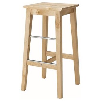 Prodám - Barová židle IKEA Bosse 74x39x39cm
