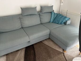 Rozkládací sedačka s úložným prostorem