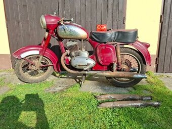 Rezervováno  Půlbuben Jawa 250 1955