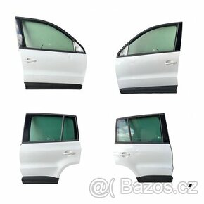 Všechny dveře bílá barva LB9A VW Tiguan 5N r.v. 2011