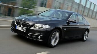 černý kožený interiér do BMW F10.