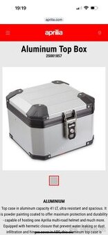 Top Case Aprilia Tuareg (kufr)