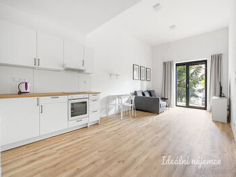 Pronájem bytu 2+kk, Za Černým mostem, Kyje, 24500 Kč/měs, 64