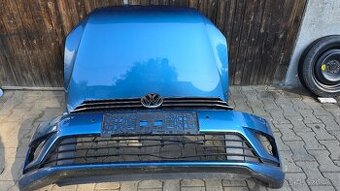 vw touran 5t 5ta přední nárazník kapota