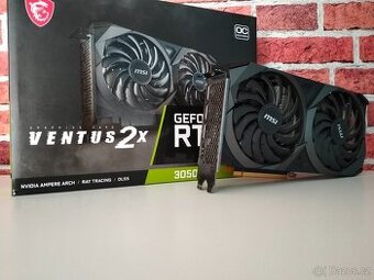 GPU - MSI geforce RTX 3050 ventus 2x 8gb