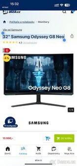 32" Samsung Odyssey G8 Neo