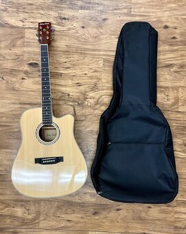 Harley Benton D-120CE NT – elektroakustická kytara s výřezem