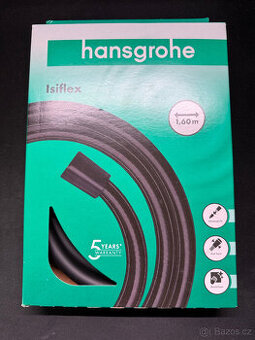 Hansgrohe sprchová hadice Isiflex 160 cm černá