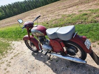Jawa-CZ 175/450 v originalnim stavu s orig. SPZ & Dokumenty
