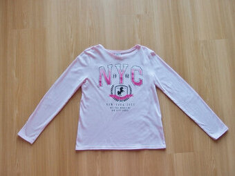 Tričko / triko dlouhý rukáv zn. Takko v. 152 - TOP STAV