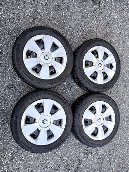 Kompletní zimní kola Š. Fabia 3, Rapid 185/60/15 vzorek 7,5