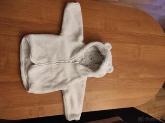 Zimní kabátek pro miminko 68+rukavičky