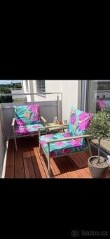 Zahradní nábytek: Křesla + stůl