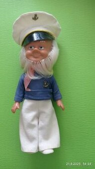 Retro panenka námořník