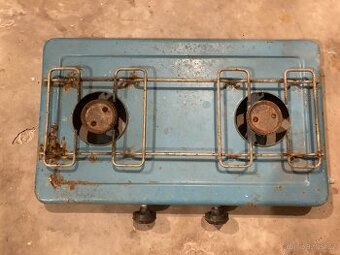 dvouplotýnkový plynový vařič