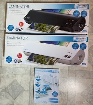 Laminovačka |  United office +  fólie ZDARMA