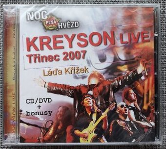 CD/DVD "KREYSON LIVE Třinec 2007"