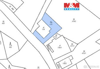 Prodej pozemku k bydlení, 273 m², Červená Voda