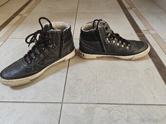 Mustang kožené boty, velikost 41