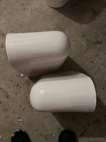 Keramický kryt sifonu-polonoha