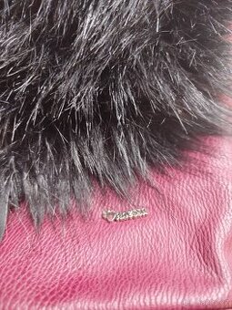 Kožená dámská kabelka