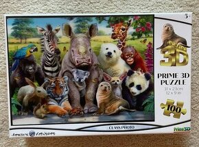 Puzzle 3D 100 dílků