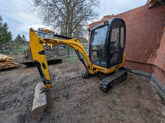 Zemní práce Minibagrem JCB 8018 1,8 tuny