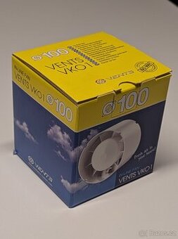 Ventilátor do potrubí 100 mm