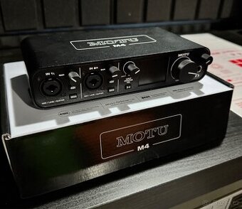 MOTU M4 (záruka do 12.7 27) Top Stav.