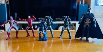 8 cm pohyblivé figurky Iron Man a Batman