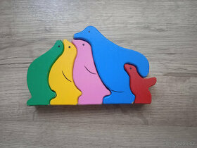 3D puzzle Tučňáci - 1