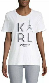 KARL LAGERFELD dámské tričko M