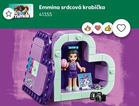 LEGO 41355 - Emmina srdcová krabička - 1