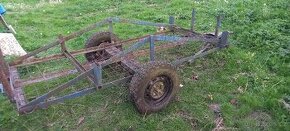 Valník za traktor na dřevo - 1